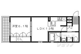 京都府京都市下京区麩屋町通高辻下る鍵屋町（賃貸マンション1LDK・4階・49.45㎡） その2