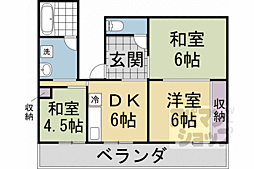 京都市営烏丸線 北大路駅 徒歩25分 4階/-