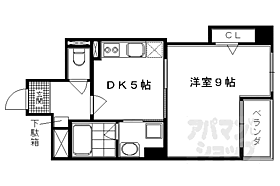 京都府京都市下京区綾小路通東洞院東入神明町（賃貸マンション1DK・3階・34.93㎡） その2