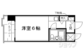 京都府京都市中京区六角通室町西入ル玉蔵町（賃貸マンション1K・5階・15.68㎡） その2