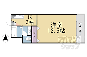 京都府京都市北区紫野南舟岡町（賃貸マンション1K・5階・30.85㎡） その2