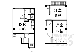 京都府京都市北区紫野上築山町（賃貸マンション2LDK・1階・35.00㎡） その2