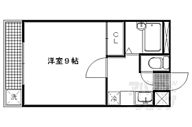 コスモハイツ今出川 201 ｜ 京都府京都市上京区新町今出川下ル西入弁財天町（賃貸マンション1K・2階・27.33㎡） その2