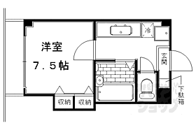 京都府京都市北区紫野西御所田町（賃貸マンション1K・3階・23.40㎡） その2