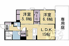 アウスレーゼ御所 103 ｜ 京都府京都市上京区中長者町通新町西入仲之町（賃貸マンション2LDK・1階・65.99㎡） その2