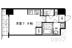 京都府京都市下京区五条通東洞院東入万寿寺町（賃貸マンション1K・9階・22.44㎡） その2