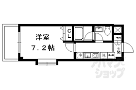 京都府京都市左京区下鴨梁田町（賃貸マンション1K・5階・19.70㎡） その2