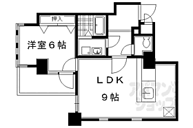 京都府京都市左京区田中大久保町（賃貸マンション1LDK・3階・40.16㎡） その2