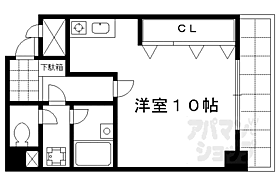 京都府京都市中京区橘柳町（賃貸マンション1K・6階・28.00㎡） その2