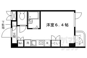 京都府京都市中京区西ノ京伯楽町（賃貸マンション1R・3階・20.53㎡） その2