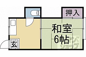 京都府京都市左京区一乗寺里ノ西町（賃貸アパート1K・2階・18.00㎡） その2