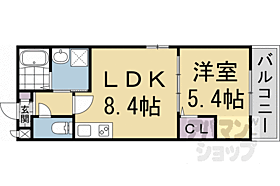 京都府京都市中京区西ノ京冷泉町（賃貸マンション1LDK・1階・31.82㎡） その2