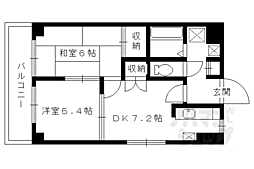 京都市営烏丸線 北大路駅 徒歩28分 2階/-