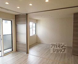 京都市営烏丸線 北山駅 徒歩8分の賃貸アパート 2階1LDKのリビング/ダイニング