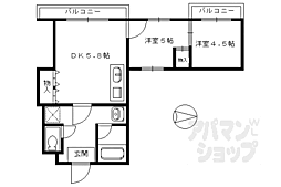 京都市営烏丸線 北大路駅 徒歩15分