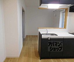 京都市営烏丸線 鞍馬口駅 徒歩19分の賃貸アパート 1階1LDKのリビング/ダイニング