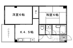 エレガンスコート烏丸西 4階