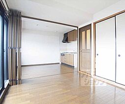 京阪本線 出町柳駅 徒歩7分の賃貸マンション 3階3LDKのリビング/ダイニング