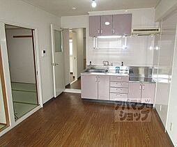 京都市営烏丸線 北大路駅 徒歩28分の賃貸マンション 3階3LDKのリビング/ダイニング