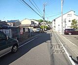 前面道路です。