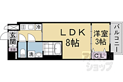 アクアプレイス京都千本丸太町 2階