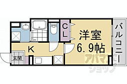 京都市営烏丸線 北大路駅 徒歩24分の賃貸アパート
