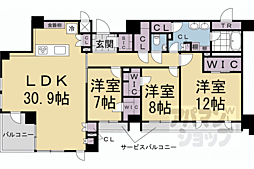 プレミスト京都二条城北 7階/701