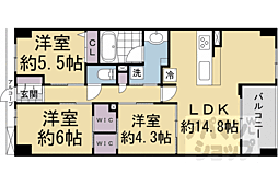 プレサンスロジェ京都御所西 桜雅邸 6階