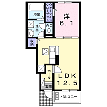 エスポワールＭ 102 ｜ 神奈川県足柄上郡大井町金手1120-6（賃貸アパート1LDK・1階・44.70㎡） その2