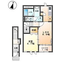 コーポときわぎ  ｜ 神奈川県足柄上郡開成町延沢（賃貸アパート1LDK・2階・42.34㎡） その2