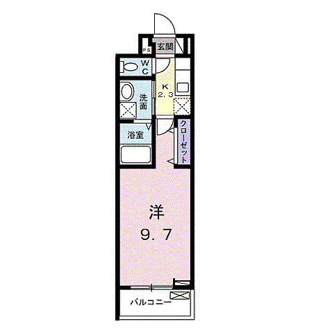 ソレアード・カミノ 302｜神奈川県小田原市早川３丁目(賃貸アパート1K・3階・28.87㎡)の写真 その2