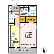 D-room浜町 201 ｜ 神奈川県小田原市浜町２丁目（賃貸アパート1K・2階・31.53㎡） その2