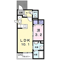 メゾンＳｏｚｏ 103 ｜ 神奈川県南足柄市関本字加藤屋敷484（賃貸アパート1LDK・1階・33.49㎡） その2