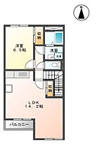 リリープレイス  ｜ 神奈川県小田原市前川（賃貸アパート1LDK・2階・51.23㎡） その2