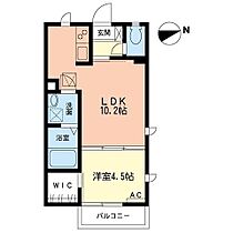 神奈川県小田原市荻窪（賃貸アパート1LDK・1階・38.27㎡） その2