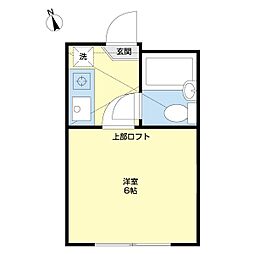 間取図画像 1K