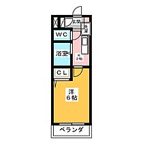 ピュア寿々木  ｜ 愛知県名古屋市北区田幡２丁目（賃貸マンション1K・4階・21.00㎡） その2