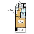 エステムコート名古屋黒川シャルマン3階5.9万円