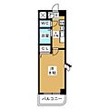 クレセント3階5.4万円