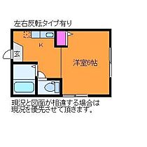 ブランドールI 2-C ｜ 新潟県新潟市中央区米山（賃貸アパート1R・2階・18.99㎡） その2