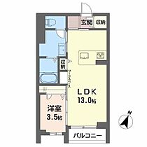 シャーメゾン柊 305 ｜ 新潟県新潟市中央区鐙3丁目（賃貸マンション1LDK・3階・41.95㎡） その2