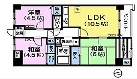 エスポワール善福寺 602 ｜ 東京都杉並区善福寺１丁目115（賃貸マンション3LDK・6階・64.80㎡） その2