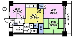 きんえいマンション 406 ｜ 東京都練馬区豊玉上２丁目2616（賃貸マンション3DK・4階・55.00㎡） その2