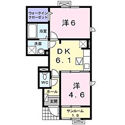フリ−ダム ヒルズ(Freed 1階/104