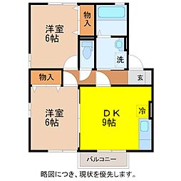 コーポ チェリッシュ B 1階/101