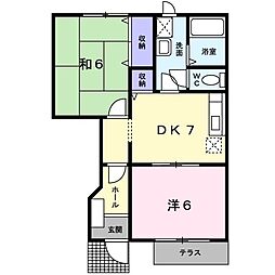 アンソレイエ瓜生B 1階