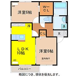 ラヴィアンローズ A棟 1階/101