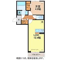 dan 201 ｜ 福井県福井市大和田２丁目201-1（賃貸アパート1LDK・2階・42.93㎡） その2