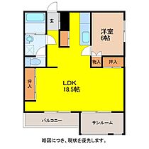 水島マンション 1D ｜ 福井県福井市花月５丁目5-20（賃貸マンション1LDK・1階・66.20㎡） その2