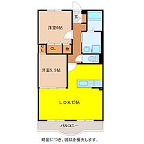 クリエストタウン江端 305 ｜ 福井県福井市江端町（賃貸マンション2LDK・3階・60.00㎡） その2